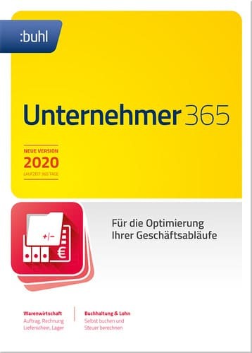 WISO Unternehmer 365 (2020), 1 Jahreslizenz, Download