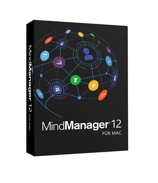 MINDJET ESD MindManager for MAC Version 12 Upgrade - Single For customers on Mac 11 or Mac 10