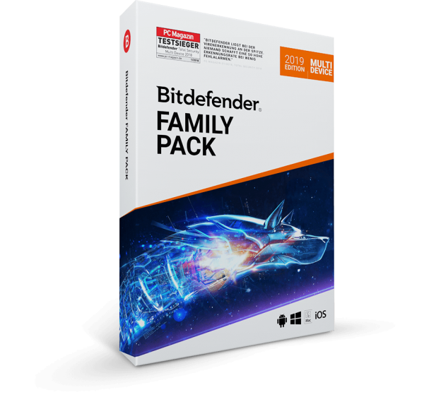 Bitdefender Family Pack 2022 - (15 Geräte)