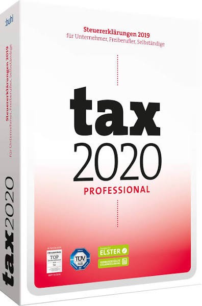 Tax 2020 Professional, für die Steuererklärung 2019, Box