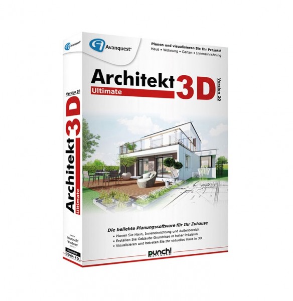 Avanquest Architekt 3D 20 Ultimate Windows