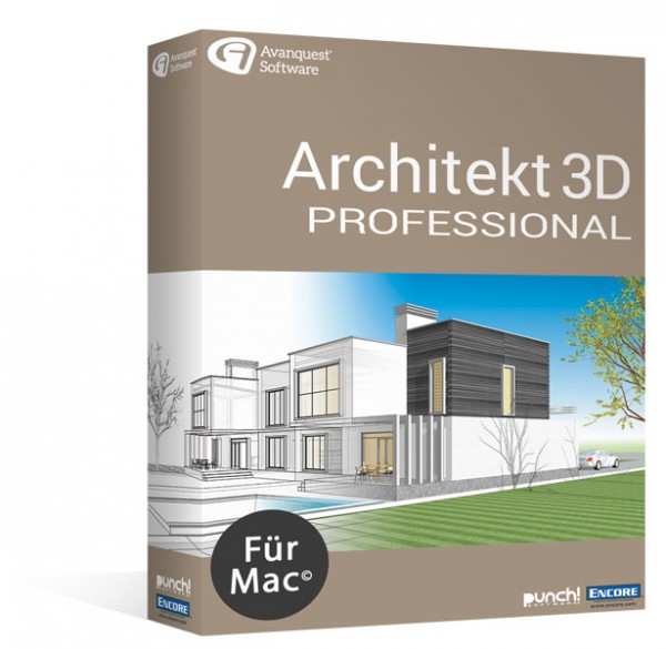 Avanquest Architekt 3D 20 Professional MacOS