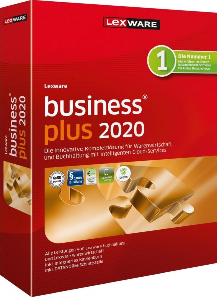 Lexware Business Plus 2020, 365 Tage Laufzeit, Download