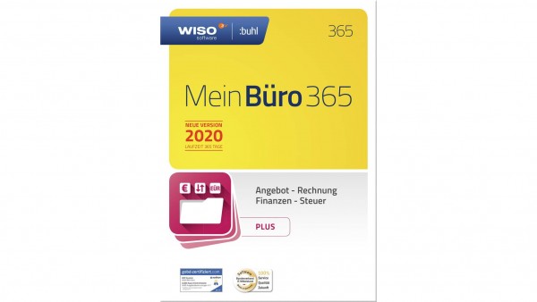 WISO Mein Büro 365 Plus (2021), 1 Jahreslizenz, Vollversion, [Download]
