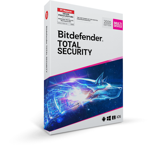 Bitdefender Total Security 2022 Vollversion, Multi Device