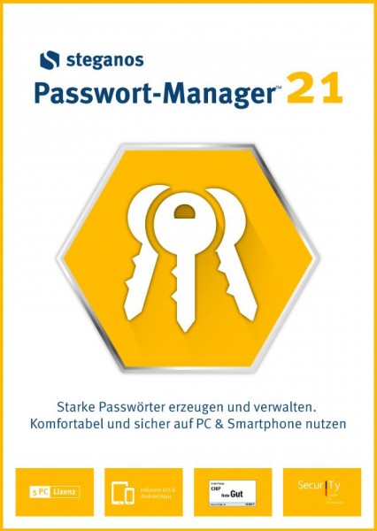 Steganos Passwort Manager 21