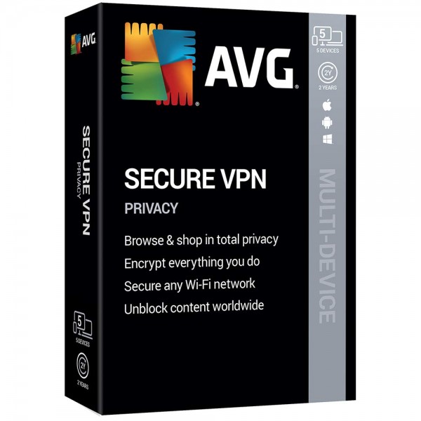 AVG Secure VPN 2022, 1-2 Jahre