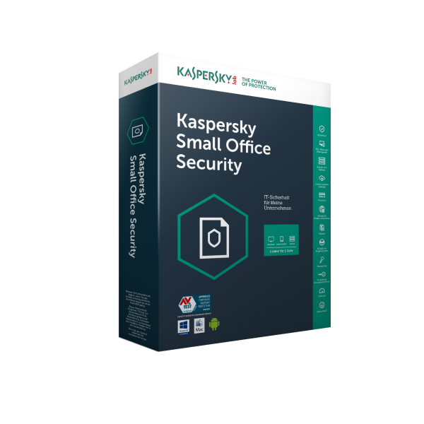 Kaspersky Small Office Security 6 (2022), 10 Geräte + 10 Mobile + 1 Server - 1 Jahr