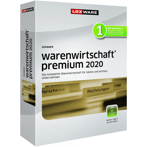 Lexware Warenwirtschaft Premium 2020, 365 Tage Laufzeit, Download